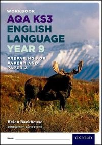 Produktbild: AQA KS3 English Language: Key Stage 3: Year 9 test workbook