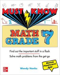 Produktbild: Hanks, W: Must Know Math Grade 7