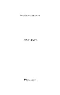 Produktbild: De mal en pie