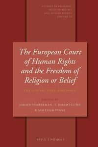 Produktbild: The European Court of Human Rights and the Freedom of Religion or Belief