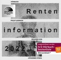 Produktbild: Philip Loersch &ndash; Renteninformation 2022