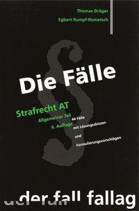 Produktbild: Dr&auml;ger, T: F&auml;lle Strafrecht AT