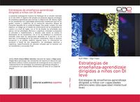 Produktbild: Estrategias de ense&ntilde;anza-aprendizaje dirigidas a ni&ntilde;os con DI leve