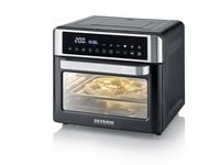 Produktbild: Severin TO 9579 Toastofen &bdquo;Bake & Fry&ldquo; Toastofen / Kombination aus Backofen und Hei&szlig;luftfritteus Timerfunktion, Hei&szlig;luft-Funktion 25 l