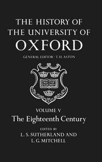 Produktbild: The History of the University of Oxford: Volume V: The Eighteenth Century
