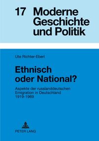 Produktbild: Ethnisch oder National?