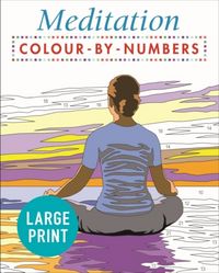 Produktbild: Woodroffe, D: Large Print Meditation Colour by Numbers
