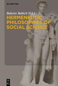 Produktbild: Hermeneutic Philosophies of Social Science