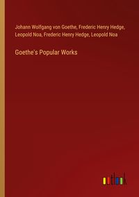 Produktbild: Goethe's Popular Works