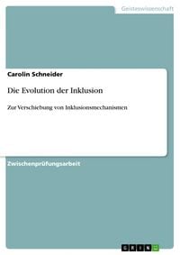Produktbild: Die Evolution der Inklusion