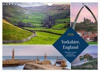 Produktbild: Yorkshire, England: Romantik zwischen Hochmooren und wilder K&uuml;ste (Wandkalender 2026 DIN A4 quer), CALVENDO Monatskalender