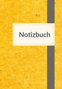 Produktbild: Notizbuch A5 liniert - 100 Seiten 90g/m&sup2; - Soft Cover gelb meliert
