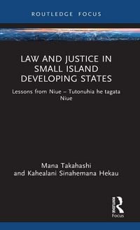 Produktbild: Law and Justice in Small Island Developing States