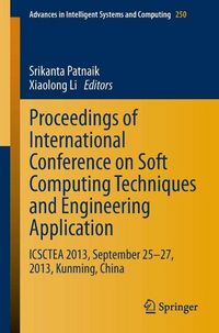 Produktbild: Proceedings of International Conference on Soft Computing Techniques and Engineering Application