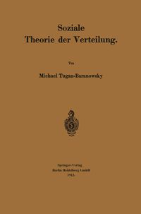 Produktbild: Soziale Theorie der Verteilung