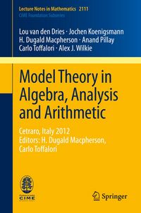 Produktbild: Model Theory in Algebra, Analysis and Arithmetic
