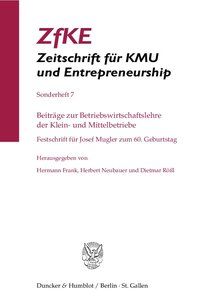 Produktbild: Beitr&auml;ge zur Betriebswirtschaftslehre der Klein- und Mittelbetriebe.