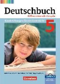 Produktbild: Deutschbuch - Sprach- und Lesebuch - Zu allen differenzierenden Ausgaben 2011 - 5. Schuljahr