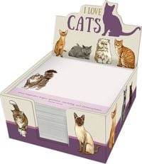 Produktbild: Zettelk&auml;stchen &ndash; I love cats
