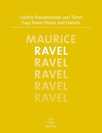 Bild vom Artikel Leichte Klavierstücke und Tänze vom Autor Maurice Ravel