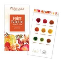 Produktbild: Watercolor the Easy Way Paint Palette Portfolio Autumn