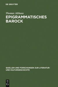 Produktbild: Epigrammatisches Barock