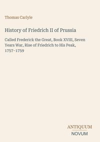 Produktbild: History of Friedrich II of Prussia