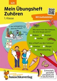 Produktbild: Mein &Uuml;bungsheft - Zuh&ouml;ren und verstehen 1. Klasse