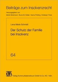 Produktbild: Der Schutz der Familie bei Insolvenz