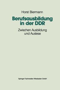 Produktbild: Berufsausbildung in der DDR