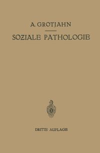 Produktbild: Soziale Pathologie