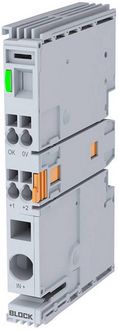 Produktbild: BLOCK EB-2724-020-0 Elektronischer Schutzschalter 24 V/DC 2 A Anzahl Ausg&auml;nge:1 x Inhalt 1 St.