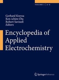 Produktbild: Encyclopedia of Applied Electrochemistry