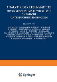 Produktbild: Analytik der Lebensmittel