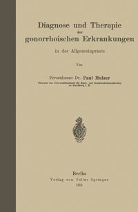 Produktbild: Diagnose und Therapie der gonorrhoischen Erkrankungen in der Allgemeinpraxis