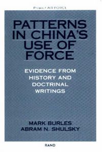 Produktbild: Patterns in China's Use of Force