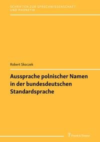 Produktbild: Aussprache polnischer Namen in der bundesdeutschen Standardsprache