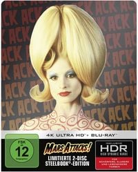 Produktbild: Mars Attacks - Steelbook (4K-UHD+Blu-ray)
