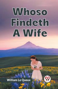 Produktbild: Whoso Findeth a Wife