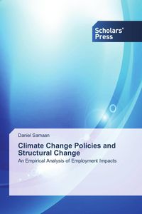 Produktbild: Climate Change Policies and Structural Change
