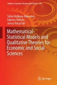 Produktbild: Mathematical-Statistical Models and Qualitative Theories for Economic and Social Sciences