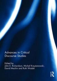 Produktbild: Advances in Critical Discourse Studies