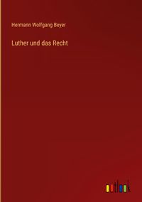 Produktbild: Luther und das Recht