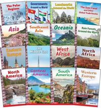 Produktbild: Around the World Social Studies Readers 16-Book Set