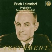 Produktbild: Leinsdorf/Boston SO: Sinfonien 3 & 5