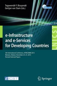 Produktbild: E-Infrastructure and e-Services for Developing Countries