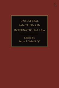 Produktbild: Unilateral Sanctions in International Law