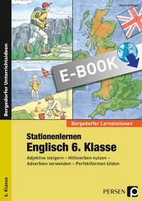 Produktbild: Stationenlernen Englisch 6. Klasse