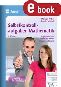 Produktbild: Selbstkontrollaufgaben Mathematik Klasse 8