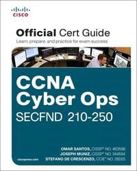 Produktbild: CCNA Cyber Ops SECFND #210-250 Official Cert Guide